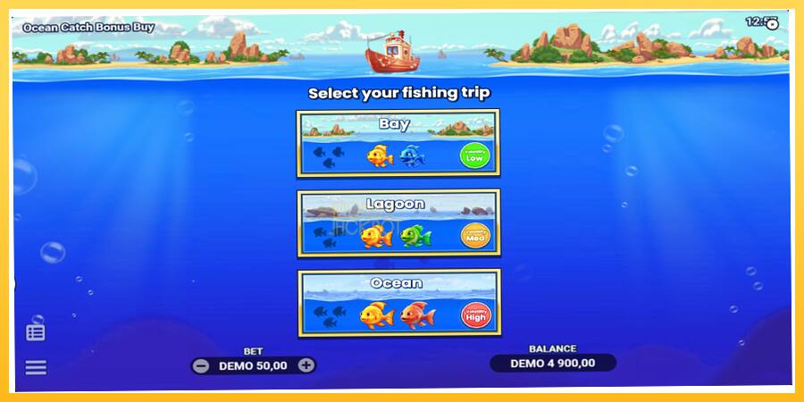 Игровой аппарат Ocean Catch Bonus Buy - игра на реальные деньги, картинка 4