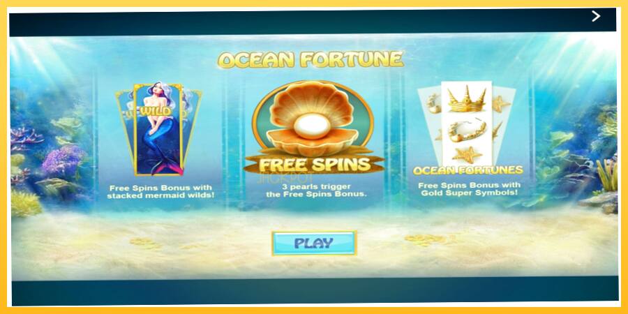 Игровой аппарат Ocean Fortune - игра на реальные деньги, картинка 1