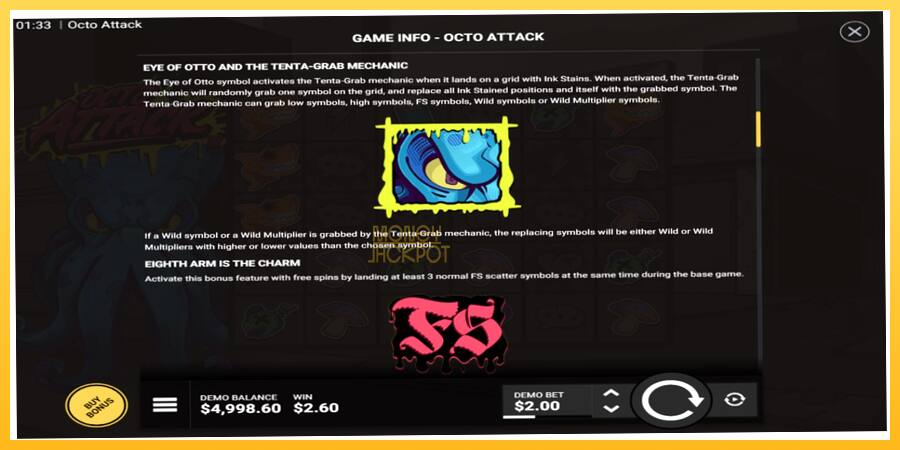 Игровой аппарат Octo Attack - игра на реальные деньги, картинка 5