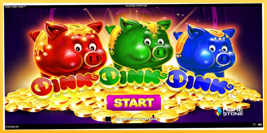 Игровой аппарат Oink Oink Oink - игра на реальные деньги, картинка 1