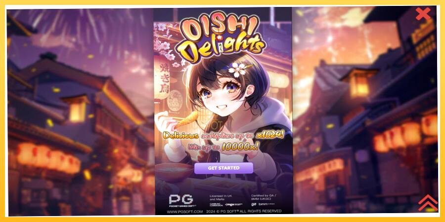 Игровой аппарат Oishi Delights - игра на реальные деньги, картинка 1