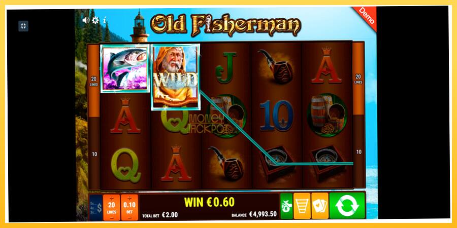 Игровой аппарат Old Fisherman - игра на реальные деньги, картинка 3