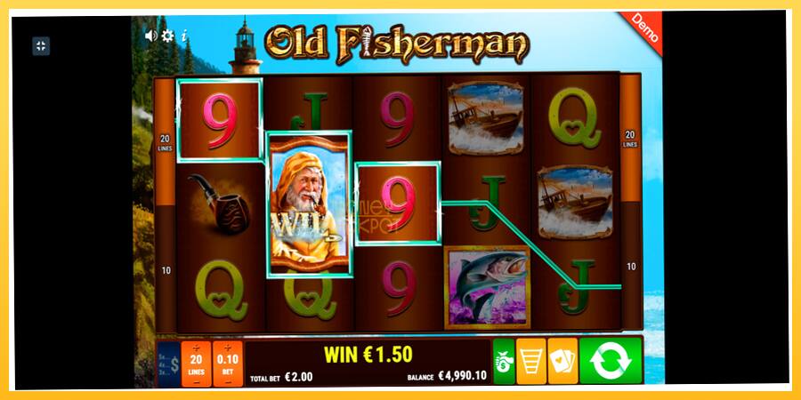 Игровой аппарат Old Fisherman - игра на реальные деньги, картинка 4