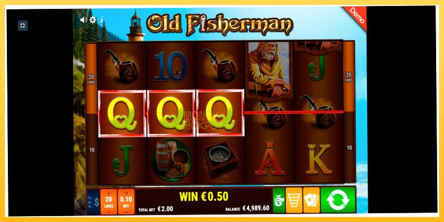 Игровой аппарат Old Fisherman - игра на реальные деньги, картинка 5