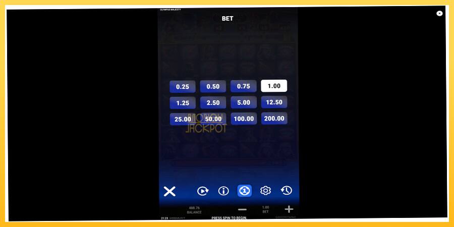 Игровой аппарат Olympus Majesty - игра на реальные деньги, картинка 7