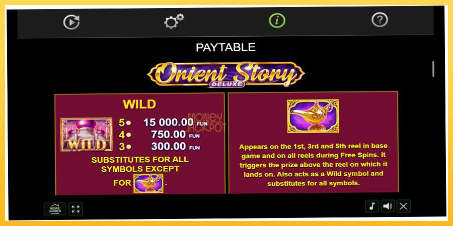 Игровой аппарат Orient Story Deluxe - игра на реальные деньги, картинка 5