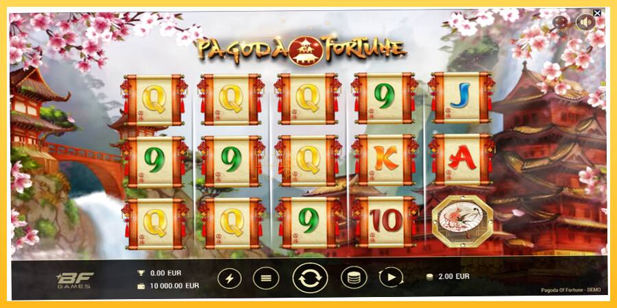 Игровой аппарат Pagoda of Fortune - игра на реальные деньги, картинка 1