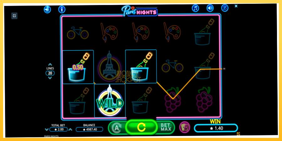 Игровой аппарат Paris Nights - игра на реальные деньги, картинка 3