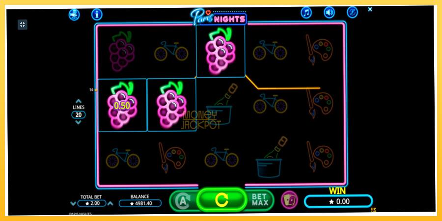 Игровой аппарат Paris Nights - игра на реальные деньги, картинка 4