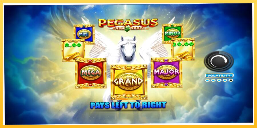 Игровой аппарат Pegasus Cash Spree - игра на реальные деньги, картинка 1