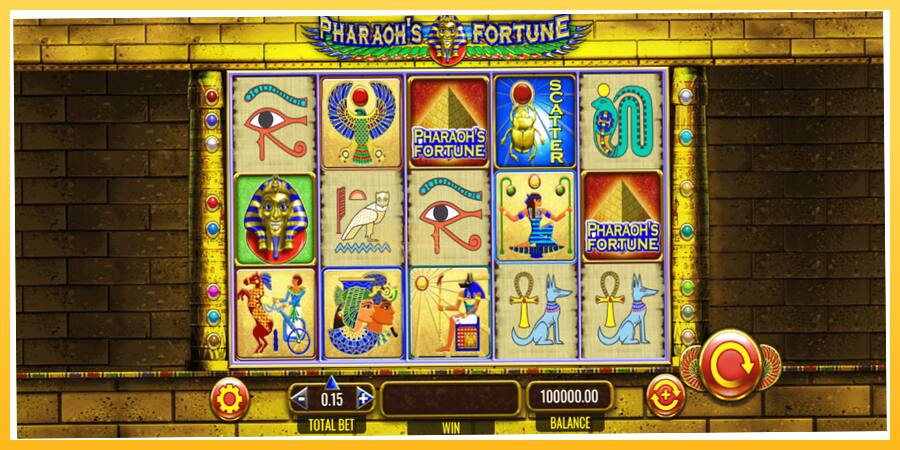 Игровой аппарат Pharaohs Fortune - игра на реальные деньги, картинка 2