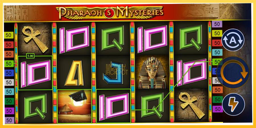 Игровой аппарат Pharaohs Mysteries - игра на реальные деньги, картинка 2