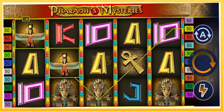 Игровой аппарат Pharaohs Mysteries - игра на реальные деньги, картинка 3