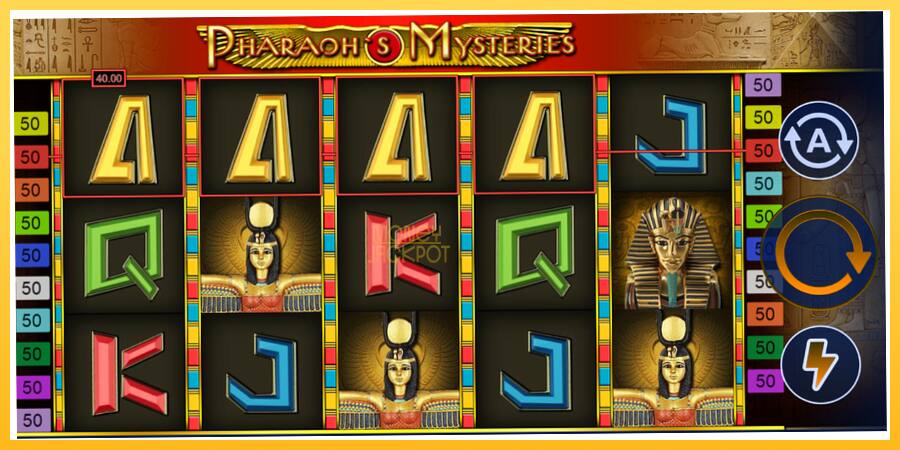 Игровой аппарат Pharaohs Mysteries - игра на реальные деньги, картинка 4