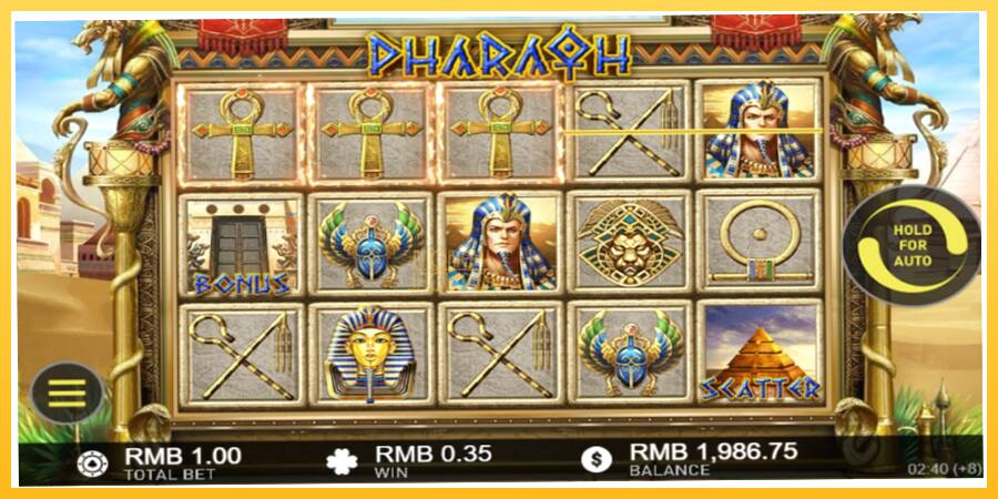 Игровой аппарат Pharaon - игра на реальные деньги, картинка 3