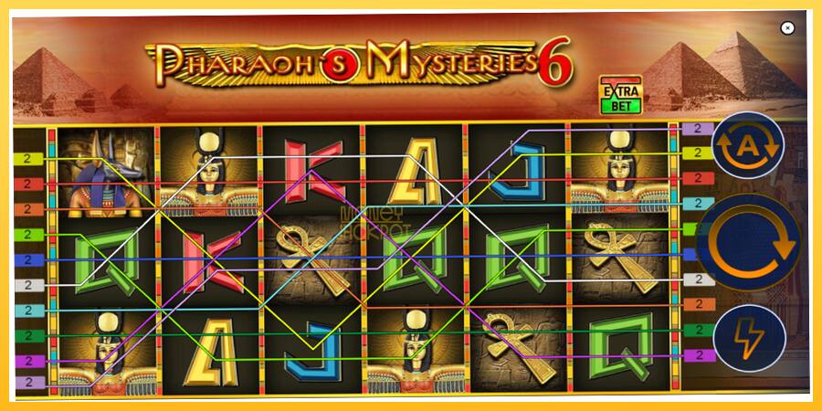 Игровой аппарат Pharaons Mysteries 6 - игра на реальные деньги, картинка 2