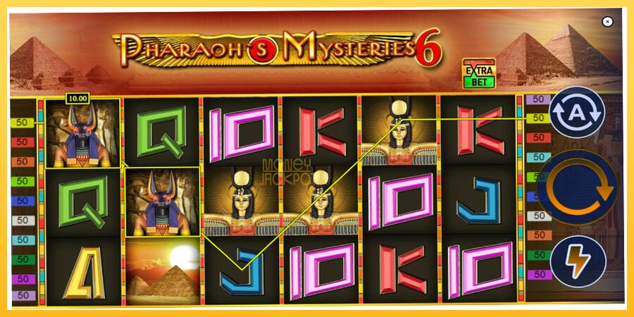 Игровой аппарат Pharaons Mysteries 6 - игра на реальные деньги, картинка 3