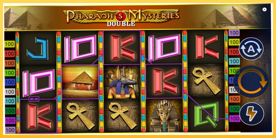 Игровой аппарат Pharaons Mysteries Double - игра на реальные деньги, картинка 4