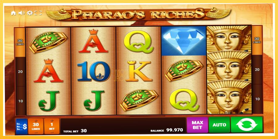 Игровой аппарат Pharaos Riches - игра на реальные деньги, картинка 1