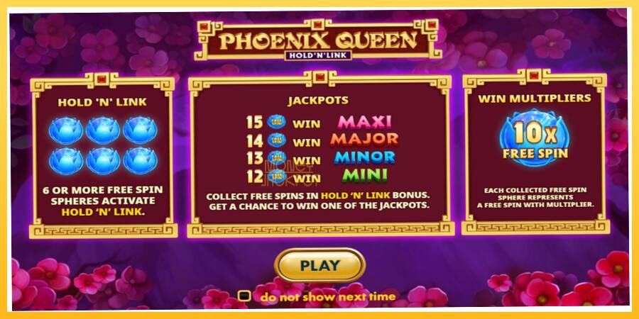 Игровой аппарат Phoenix Queen Hold N Link - игра на реальные деньги, картинка 1