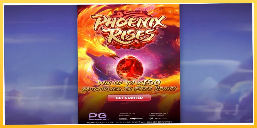 Игровой аппарат Phoenix Rises - игра на реальные деньги, картинка 1