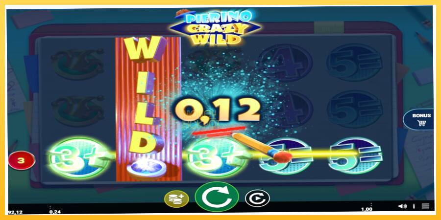 Игровой аппарат Pierino Crazy Wild - игра на реальные деньги, картинка 4