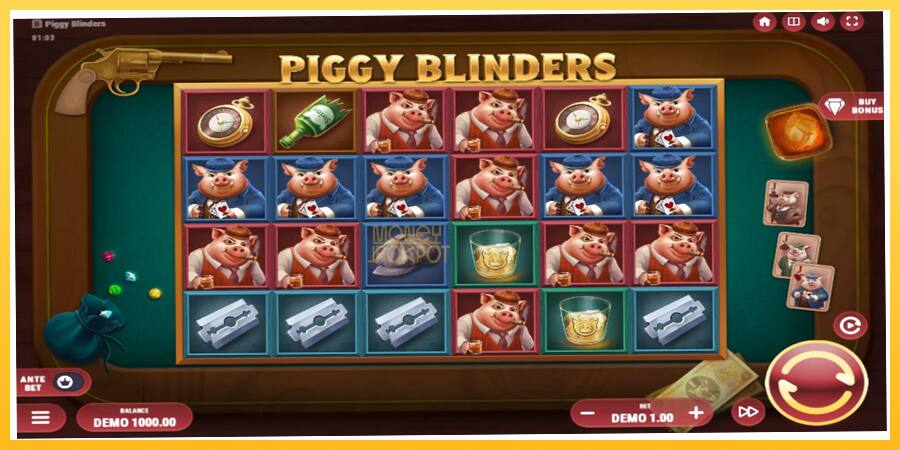 Игровой аппарат Piggy Blinders - игра на реальные деньги, картинка 1