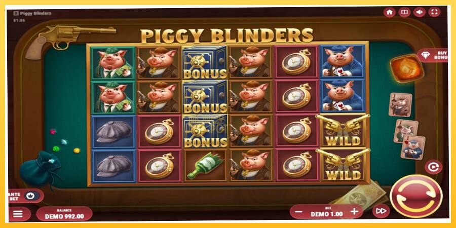 Игровой аппарат Piggy Blinders - игра на реальные деньги, картинка 3