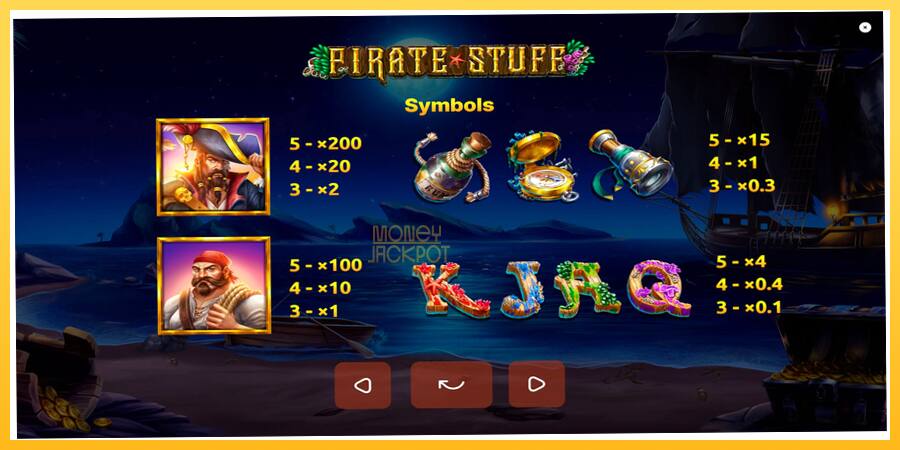 Игровой аппарат Pirate Stuff - игра на реальные деньги, картинка 6