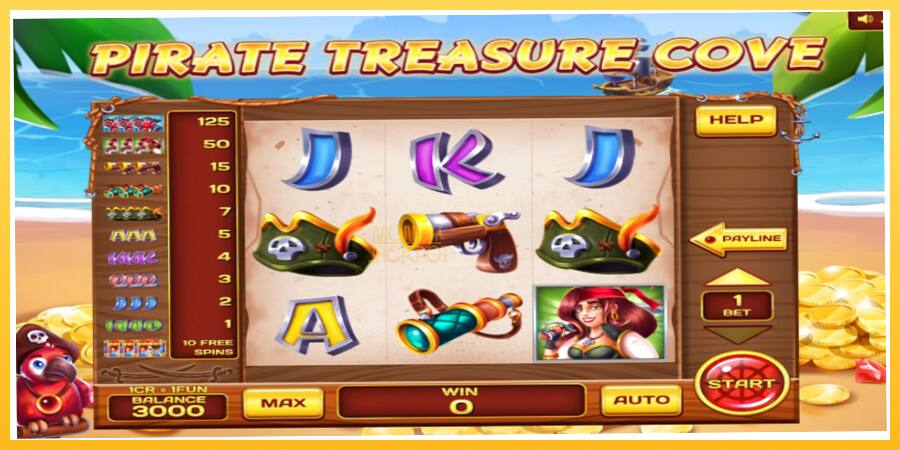 Игровой аппарат Pirate Treasure Cove Pull Tabs - игра на реальные деньги, картинка 1