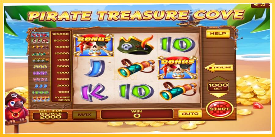 Игровой аппарат Pirate Treasure Cove Pull Tabs - игра на реальные деньги, картинка 2