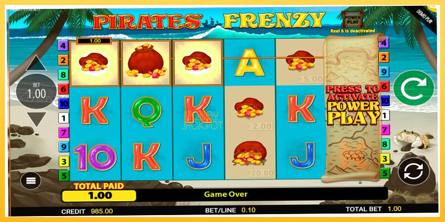 Игровой аппарат Pirates Frenzy - игра на реальные деньги, картинка 4