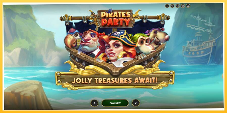 Игровой аппарат Pirates Party - игра на реальные деньги, картинка 1