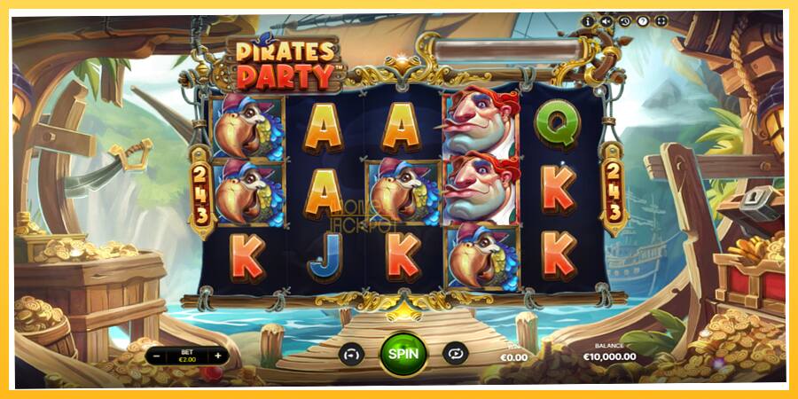 Игровой аппарат Pirates Party - игра на реальные деньги, картинка 2