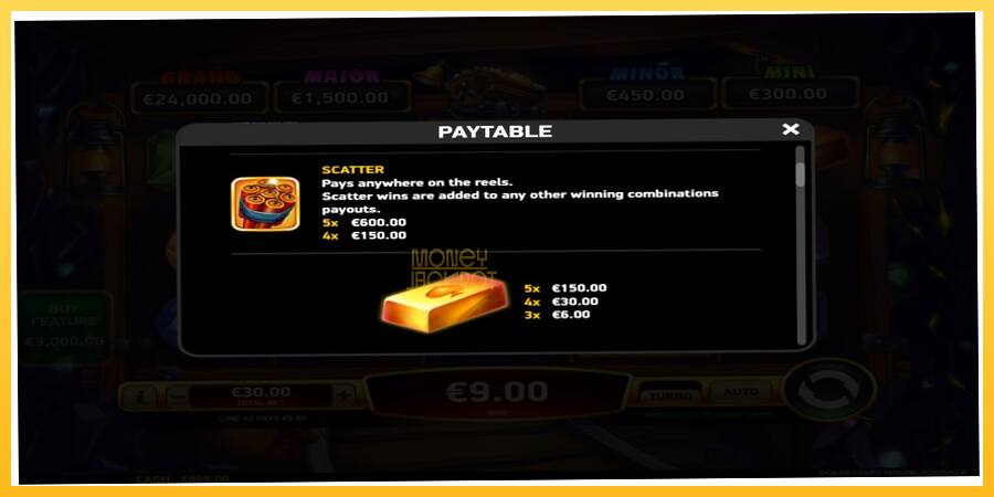 Игровой аппарат Pokerstars Mining Bonanza - игра на реальные деньги, картинка 5