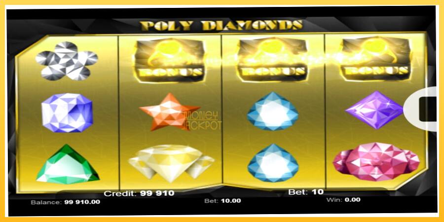 Игровой аппарат Poly Diamonds - игра на реальные деньги, картинка 3