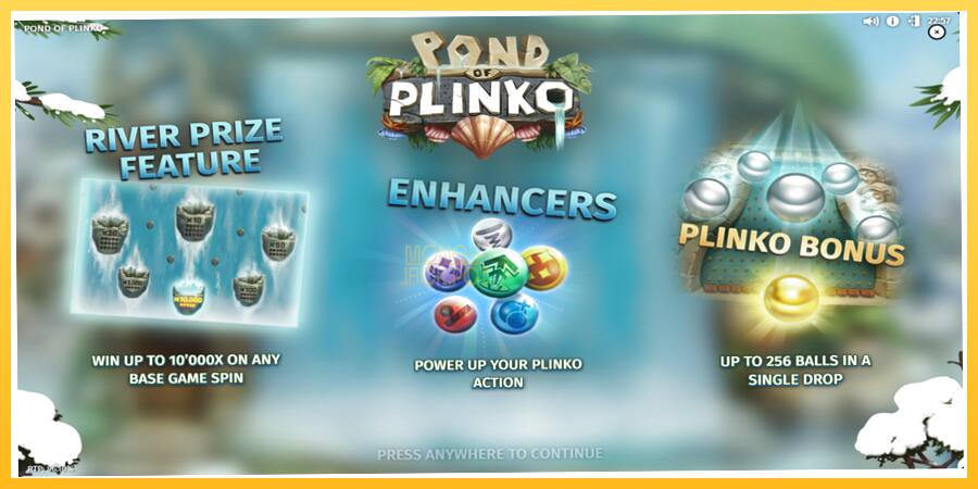 Игровой аппарат Pond of Plinko - игра на реальные деньги, картинка 2