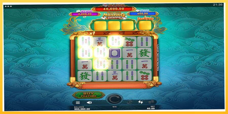 Игровой аппарат Pong Pong Mahjong Jackpots - игра на реальные деньги, картинка 2