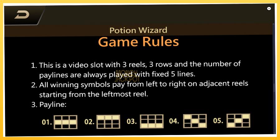 Игровой аппарат Potion Wizard - игра на реальные деньги, картинка 7