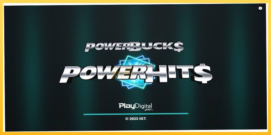 Игровой аппарат PowerBucks PowerHits - игра на реальные деньги, картинка 1