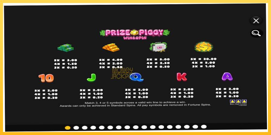 Игровой аппарат Prize Piggy Win & Spin - игра на реальные деньги, картинка 4