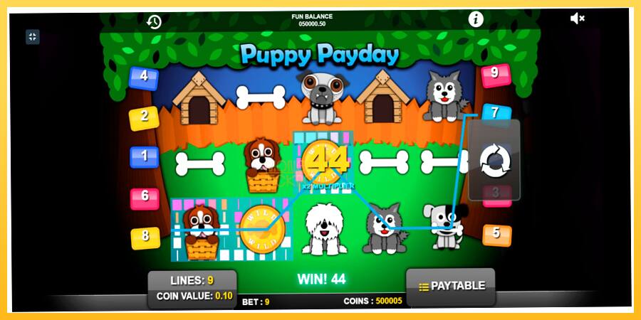 Игровой аппарат Puppy Payday - игра на реальные деньги, картинка 5