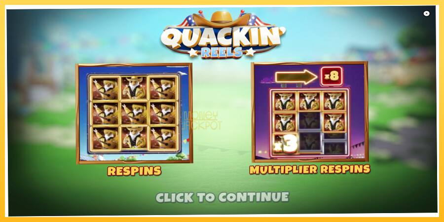 Игровой аппарат Quackin Reels - игра на реальные деньги, картинка 1