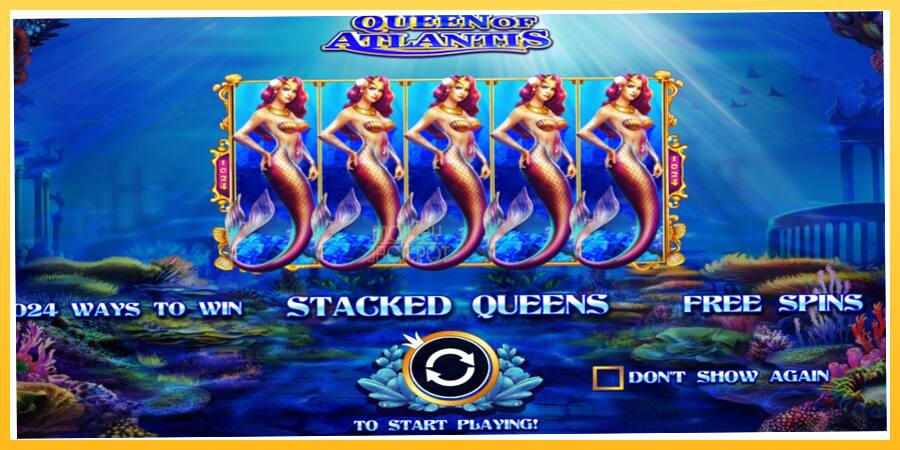 Игровой аппарат Queen of Atlantis - игра на реальные деньги, картинка 1