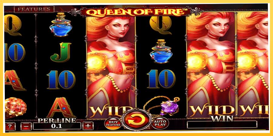 Игровой аппарат Queen Of Fire - Expanded Edition - игра на реальные деньги, картинка 1