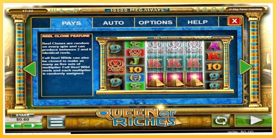 Игровой аппарат Queen of Riches - игра на реальные деньги, картинка 3