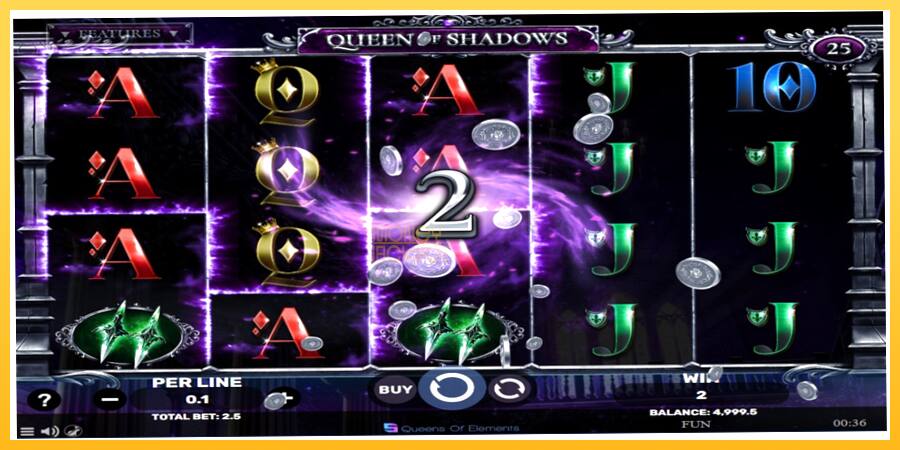 Игровой аппарат Queen of Shadows - игра на реальные деньги, картинка 3