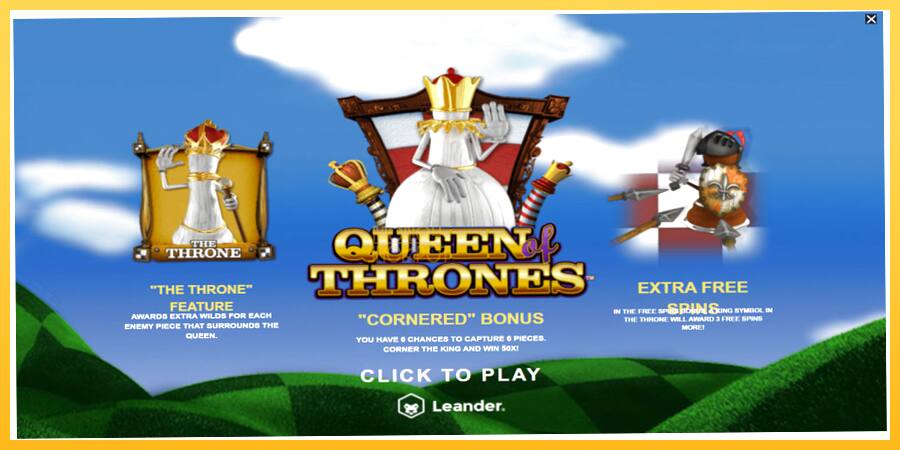 Игровой аппарат Queen of Thrones - игра на реальные деньги, картинка 1