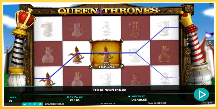 Игровой аппарат Queen of Thrones - игра на реальные деньги, картинка 3