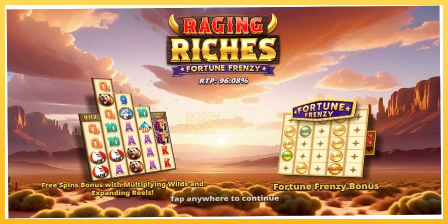 Игровой аппарат Raging Riches - игра на реальные деньги, картинка 1